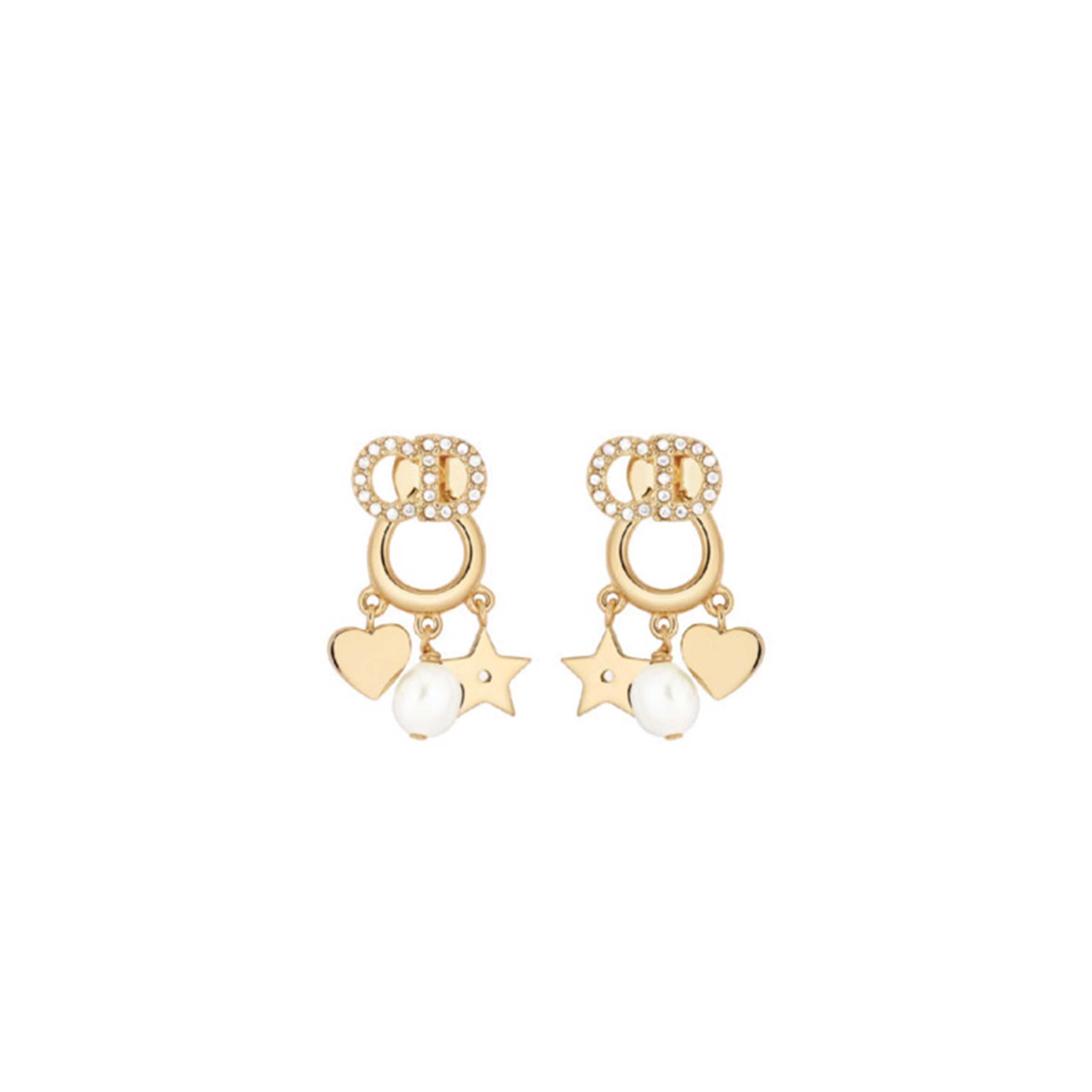 DIOR CLAIR D LUNE EARRINGS E1476CDLCY_D301